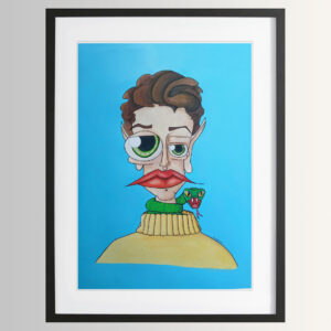 FACE AND SNAKE
