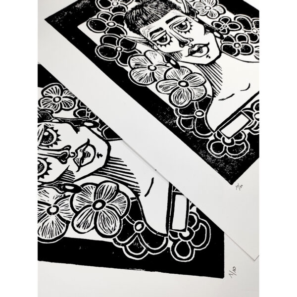 "FLOWERS" - ESTAMPE – Image 3