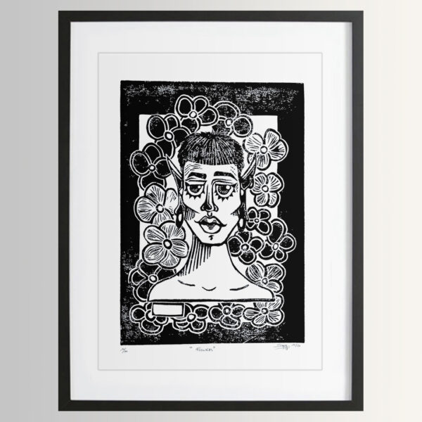 "FLOWERS" - ESTAMPE