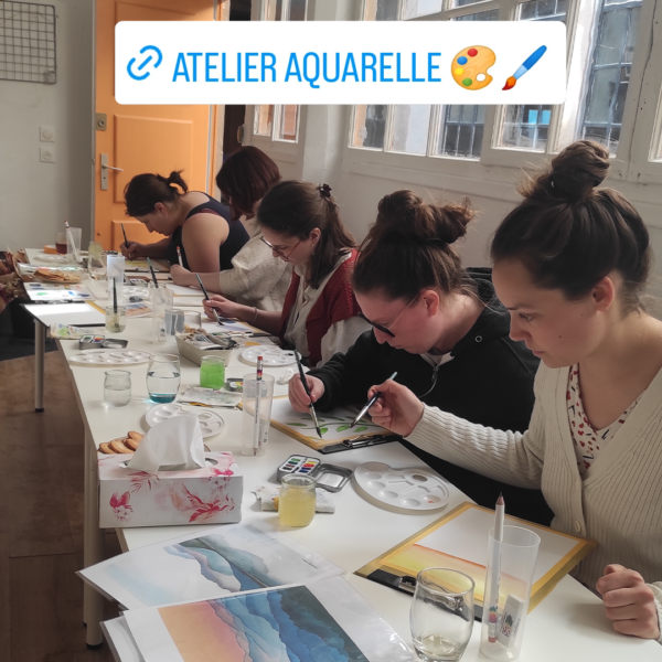 Atelier Aquarelle Strasbourg Scapy Art